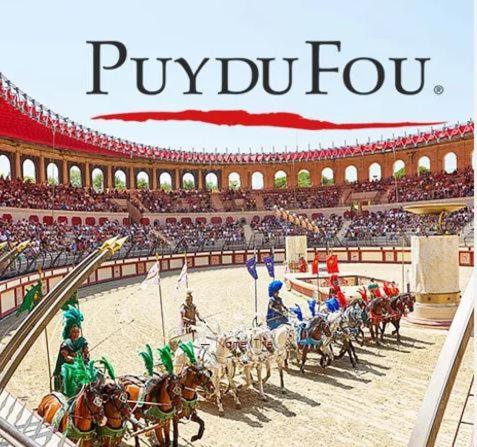 Gite Le Haut Du Pave 3 A 7 Chambres 6 A 14 Couchages, 3 Min Du Puy Du Fou Лез-Эпес Экстерьер фото